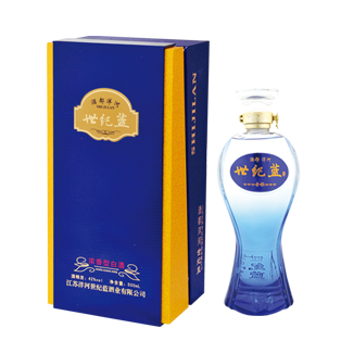 世纪蓝金钻盒，瓶